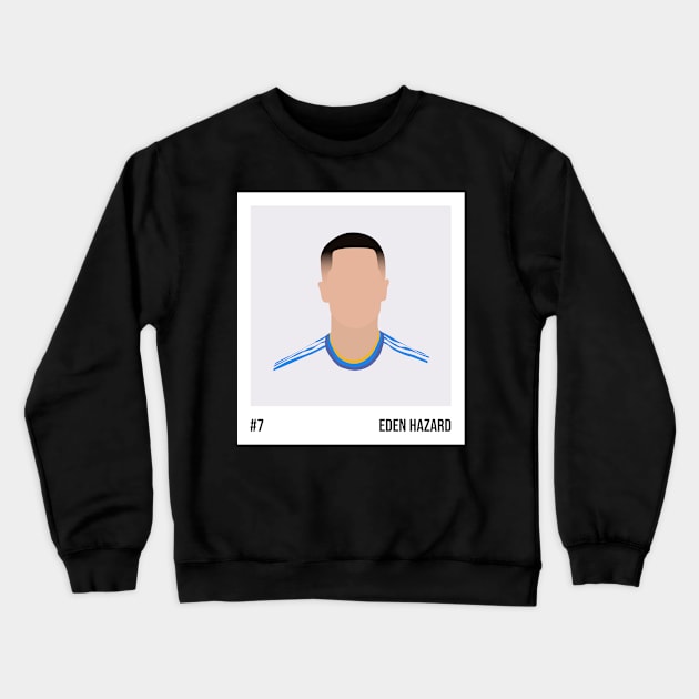 Eden Hazard Minimalistic Camera Film Crewneck Sweatshirt by GotchaFace